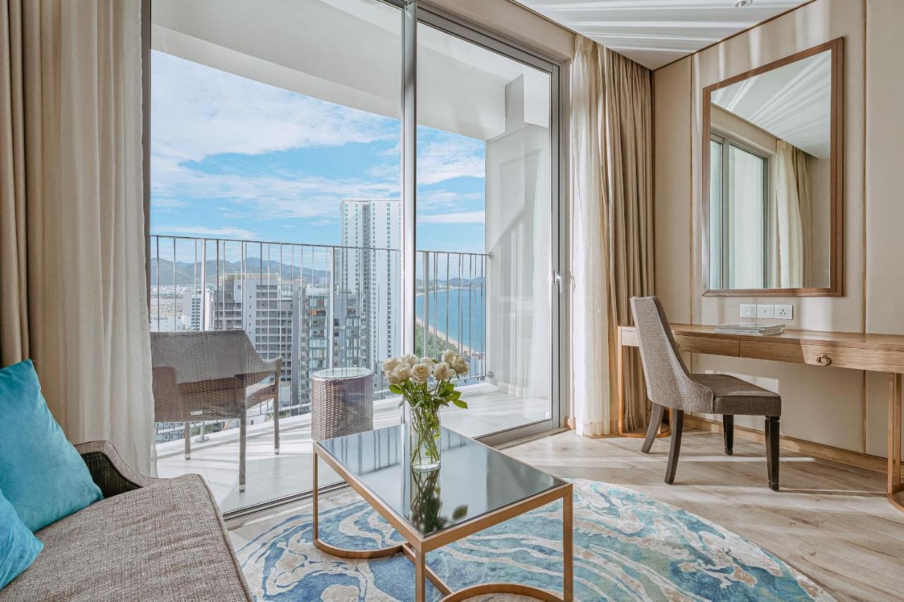 Az Five Stars Ocean View Apartment На Транг Екстериор снимка