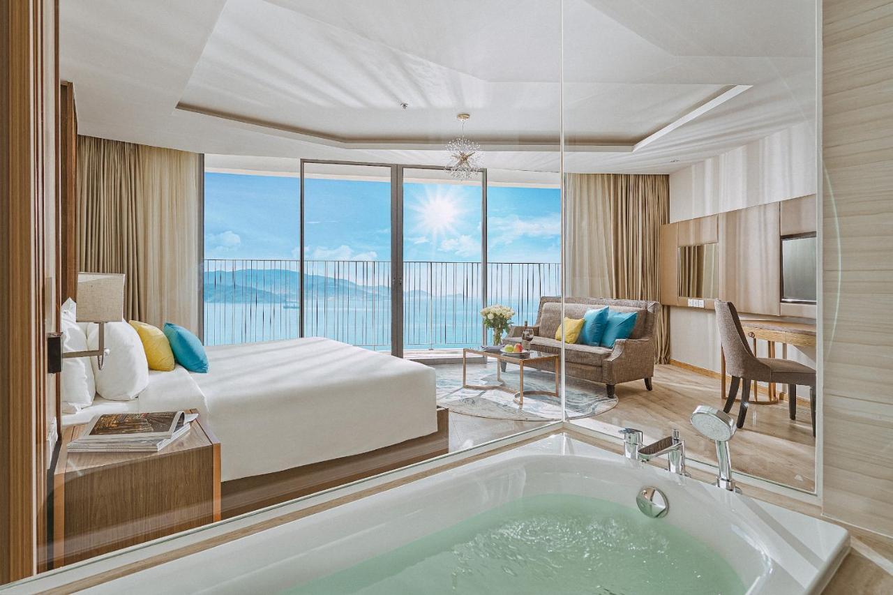 Az Five Stars Ocean View Apartment На Транг Екстериор снимка