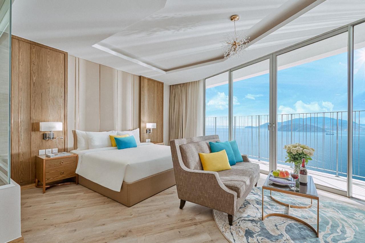 Az Five Stars Ocean View Apartment На Транг Екстериор снимка