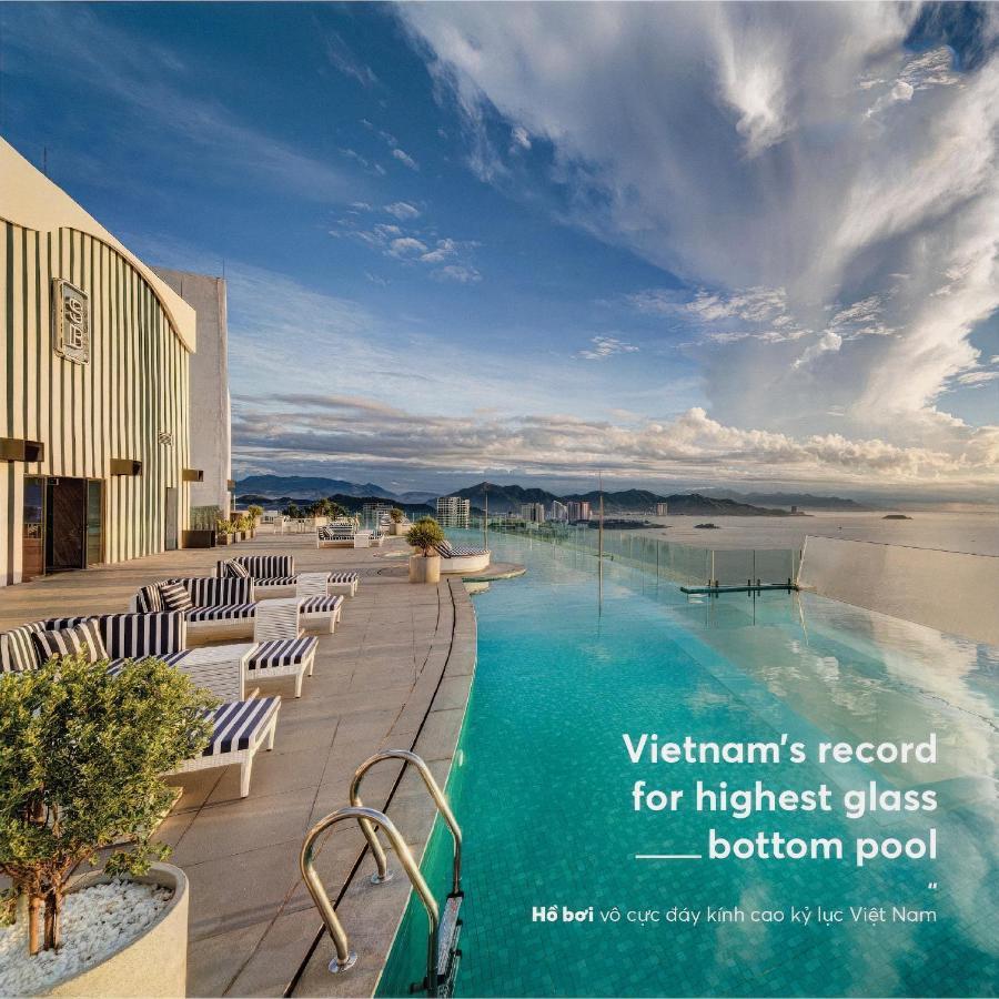 Az Five Stars Ocean View Apartment На Транг Екстериор снимка