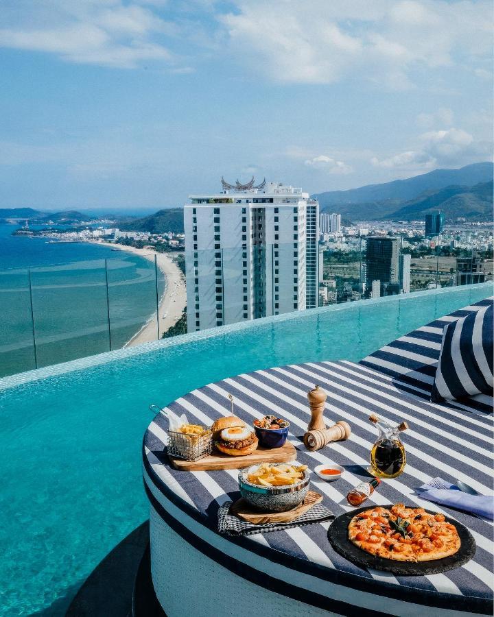 Az Five Stars Ocean View Apartment На Транг Екстериор снимка
