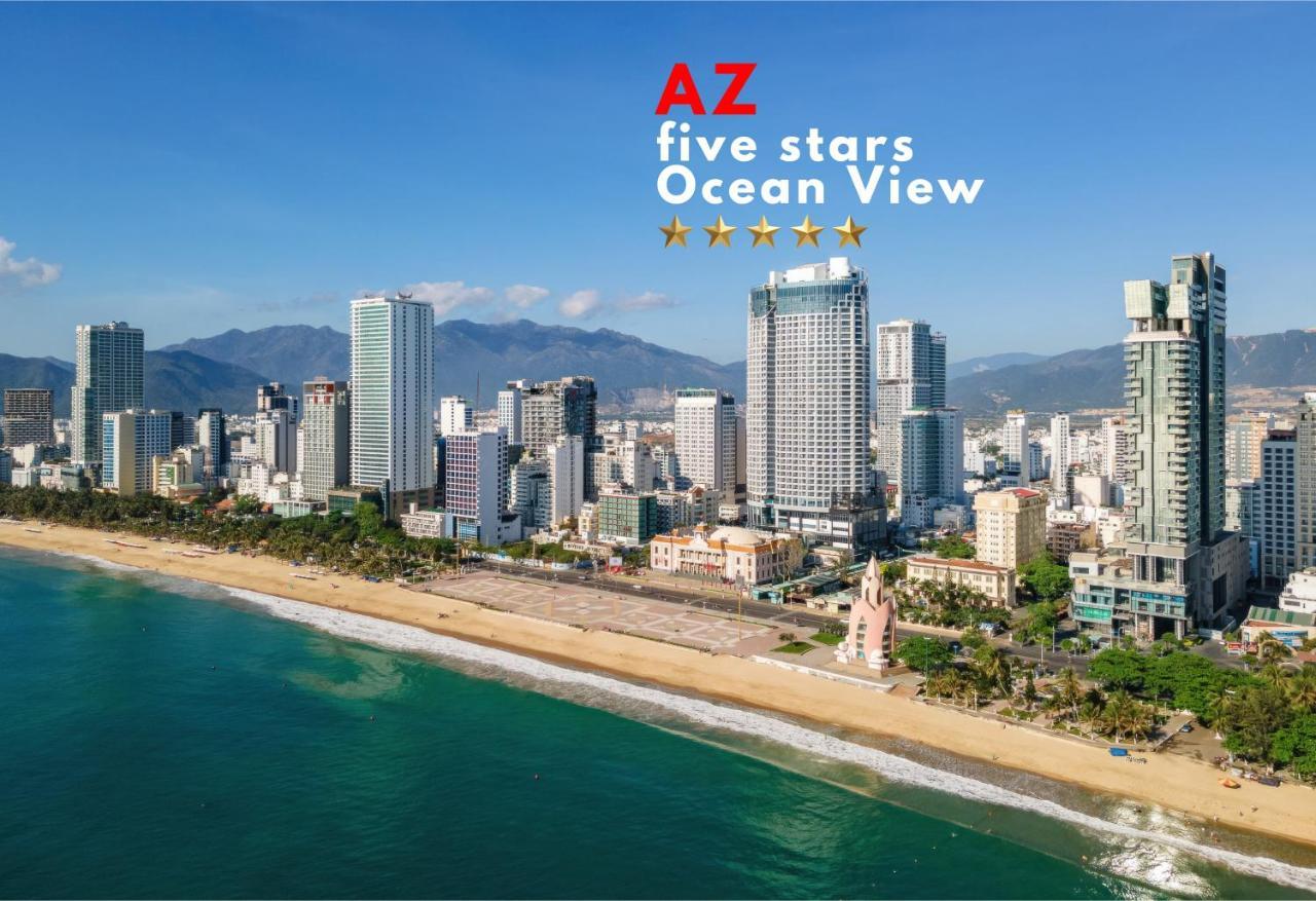 Az Five Stars Ocean View Apartment На Транг Екстериор снимка