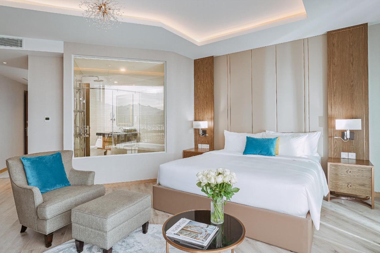 Az Five Stars Ocean View Apartment На Транг Екстериор снимка