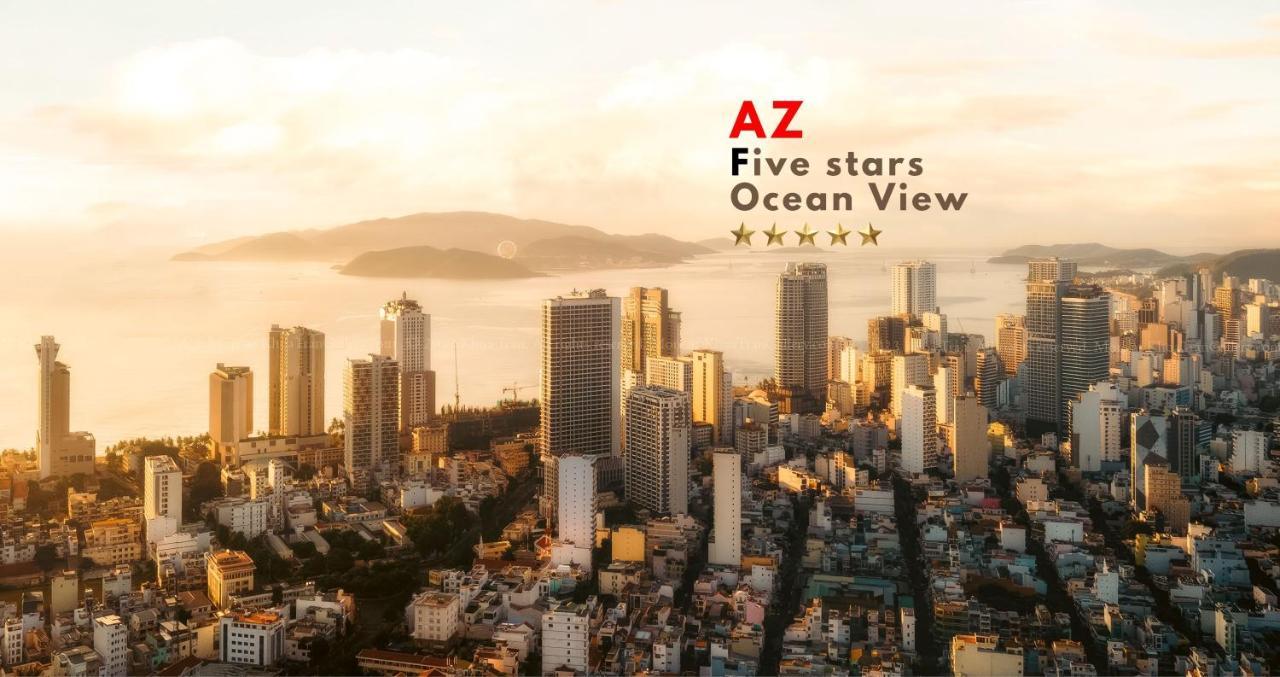 Az Five Stars Ocean View Apartment На Транг Екстериор снимка