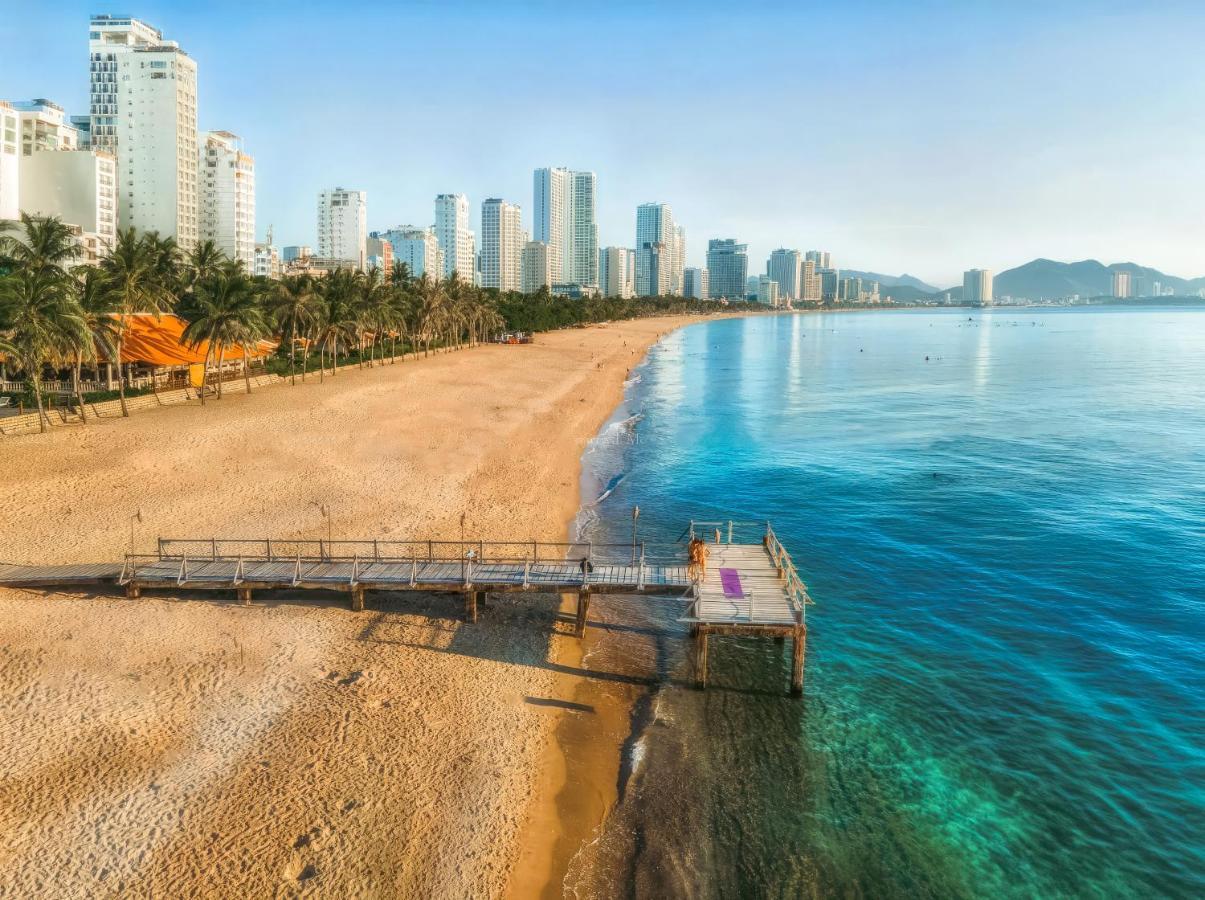 Az Five Stars Ocean View Apartment На Транг Екстериор снимка