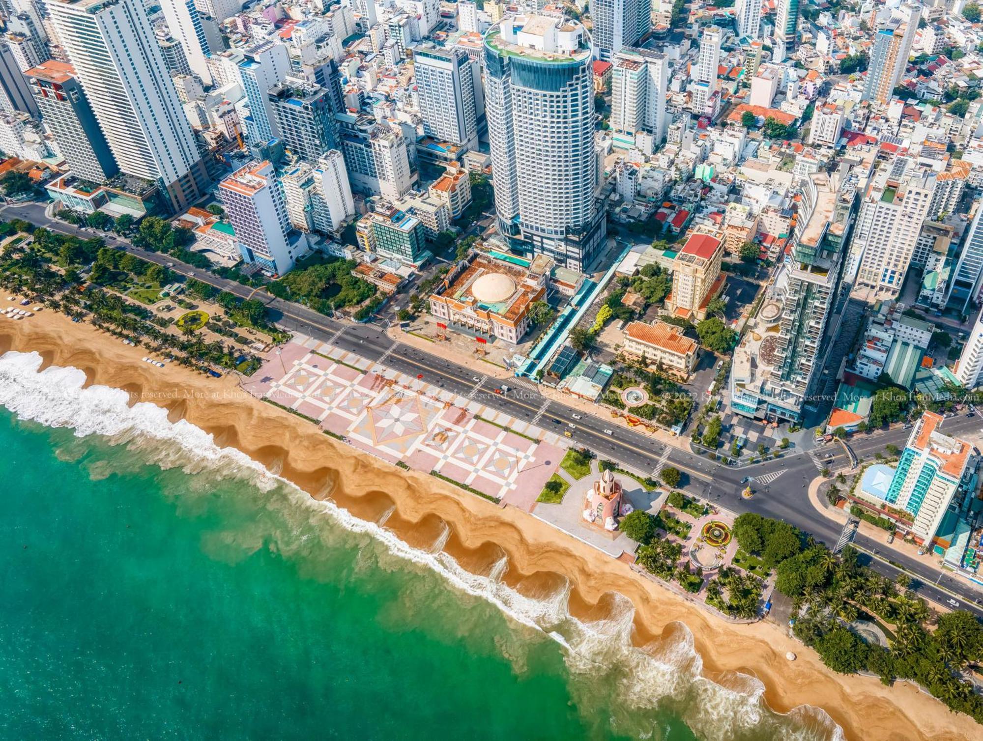 Az Five Stars Ocean View Apartment На Транг Екстериор снимка